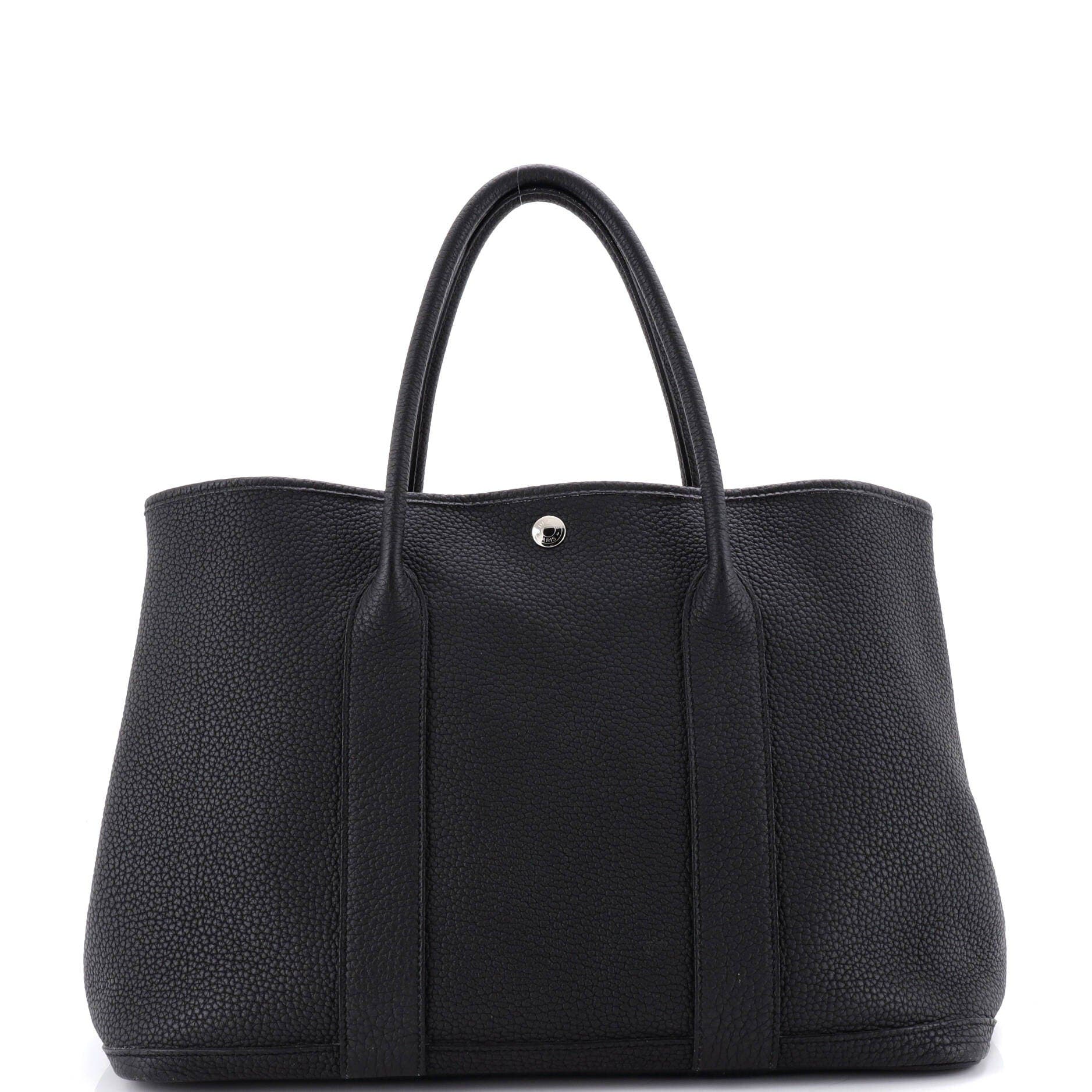 Pre-Owned Hermes Garden Party Tote Leather 36, Main, color, 
