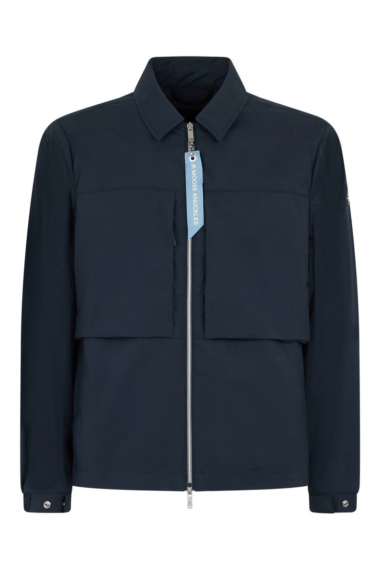 Waverly Water Repellent Stretch Shirt Jacket, Alternate, color, BLACK
