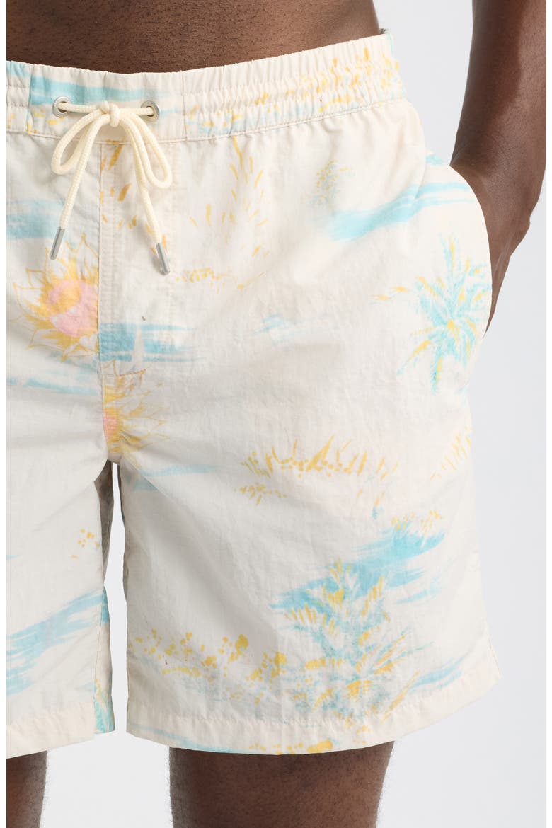 Bleachsurf Swim Trunks, Alternate, color, PRUNUS WHITE