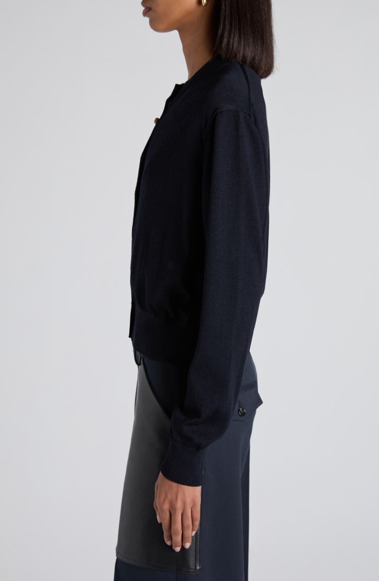 Bottega Veneta Knot Button Twin Set, Alternate, color, 4121 Navy