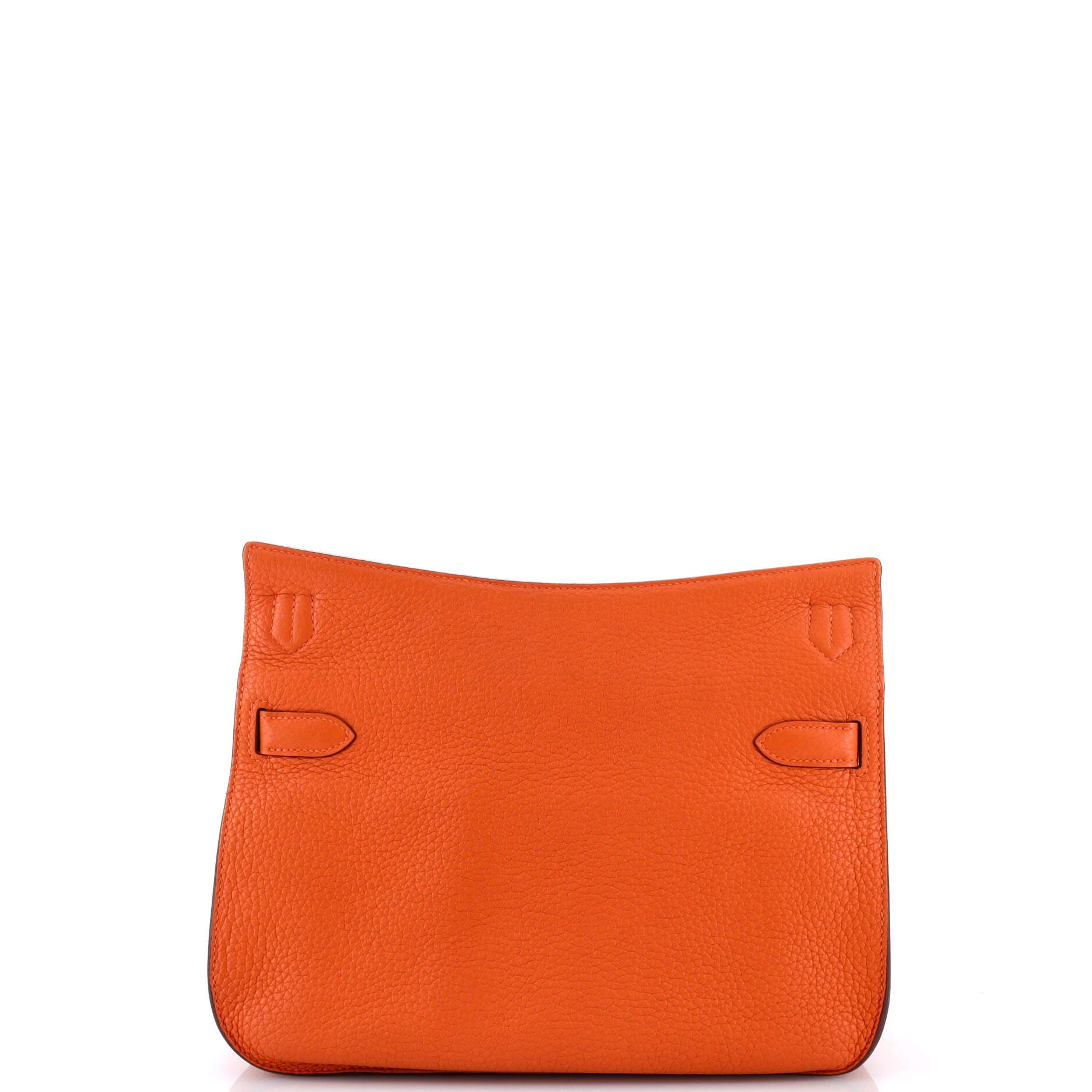 Pre-Owned Hermes Jypsiere Bag Clemence 28, Alternate, color, Orange H