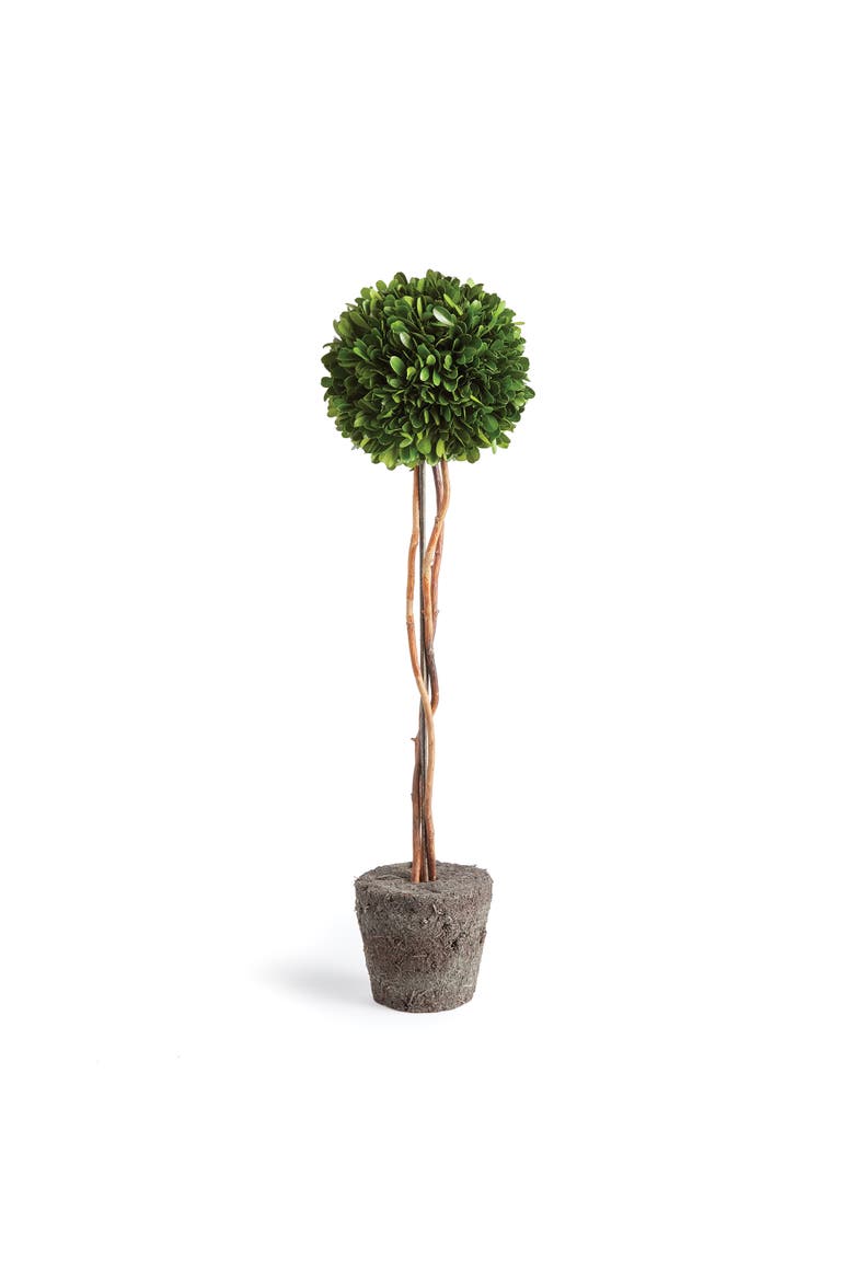 Boxwood Single Sphere Topiary Drop-In 24", Main, color, Green