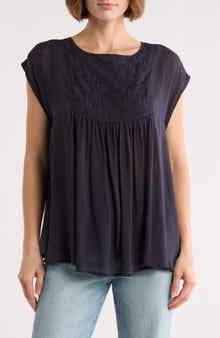 FRNCH Chaya Babydoll Top