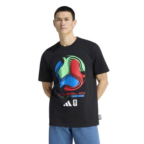 Men's adidas  Black 2026 FIFA World Cup Tour T-Shirt