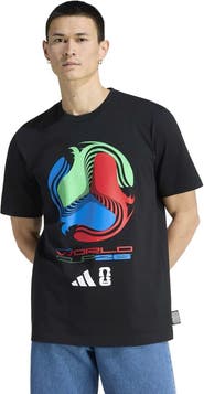 adidas Men's adidas  Black 2026 FIFA World Cup Tour T-Shirt