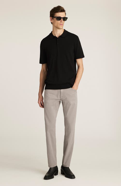 Mavi Jeans Marcus Slim Straight Leg Twill Pants In Gray