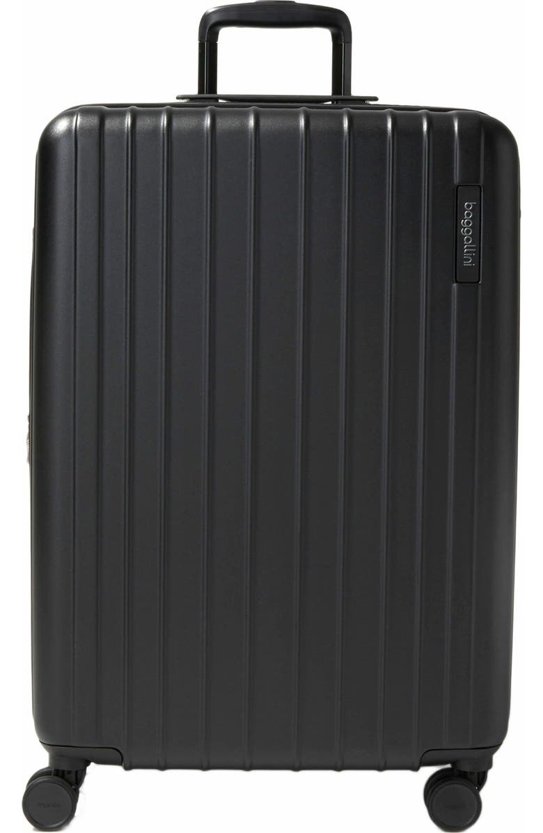 BAGGALLINI 26 in. 4 Wheel Large Hardshell Luggage, Main, color, Black