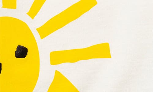 MON COEUR MON COEUR RECYCLED COTTON & ORGANIC COTTON GRAPHIC SWEATSHIRT