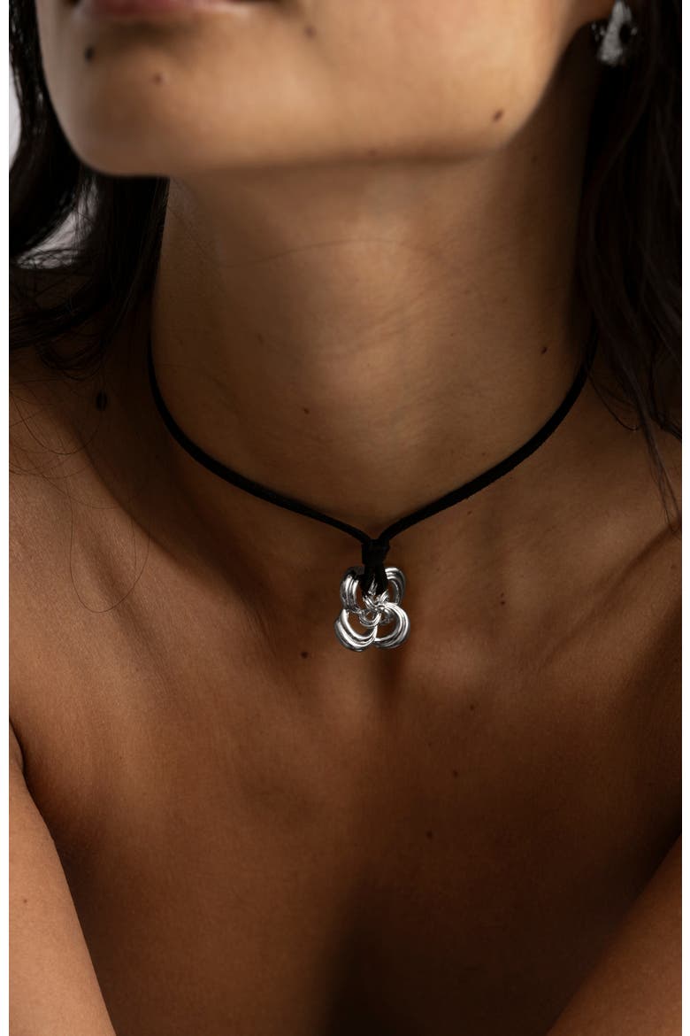 Sienna Necklace, Alternate, color, White Gold