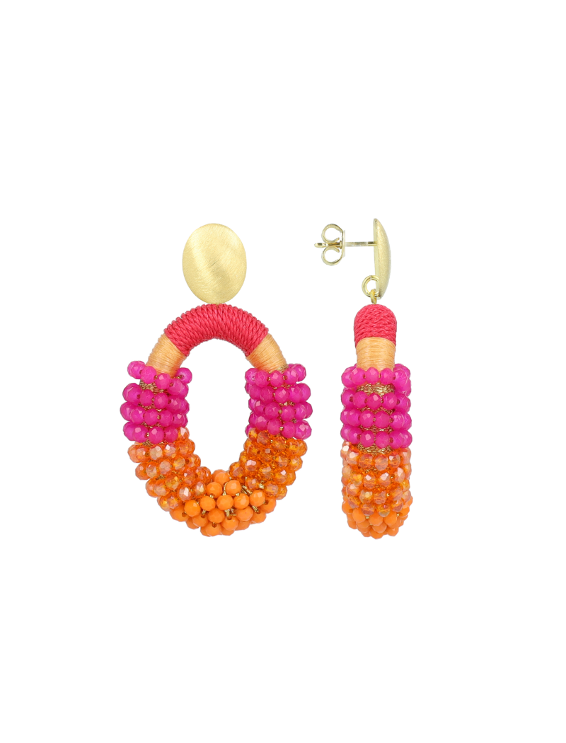 selected Fuchsia, Orange