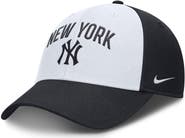 Nike Men's Nike White/Navy New York Yankees Club Performance Adjustable Hat