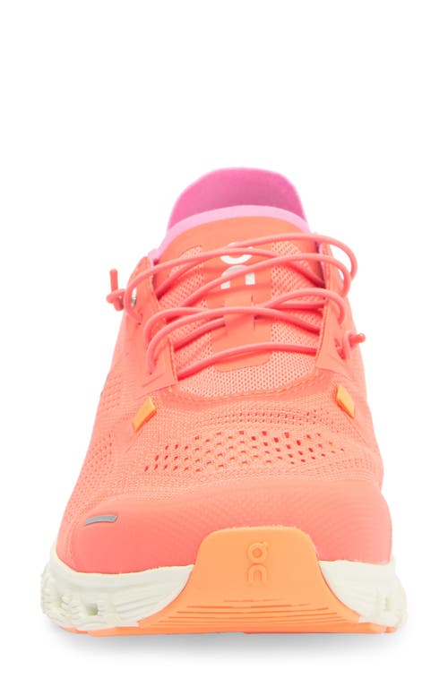 On Cloud 6 Coast Sneakers In Salm/pearl