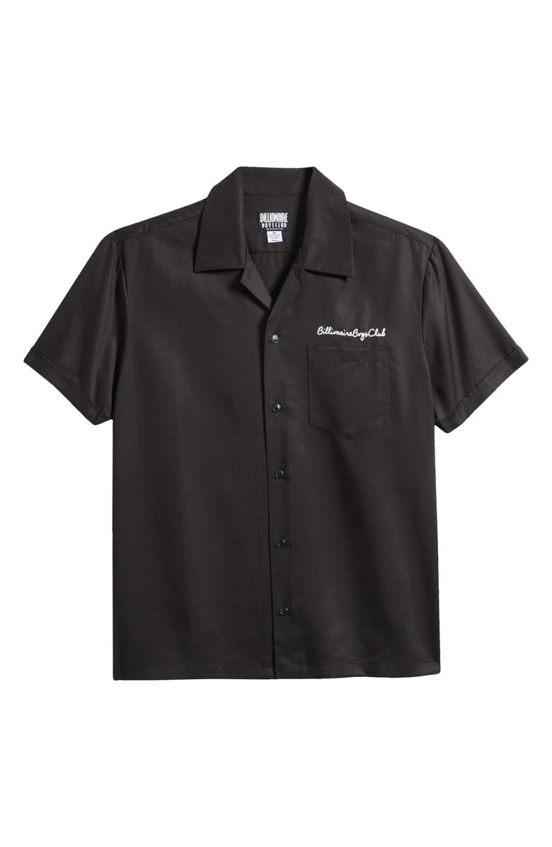 Billionaire Boys Club Antimatter Logo Camp Shirt, Alternate, color,