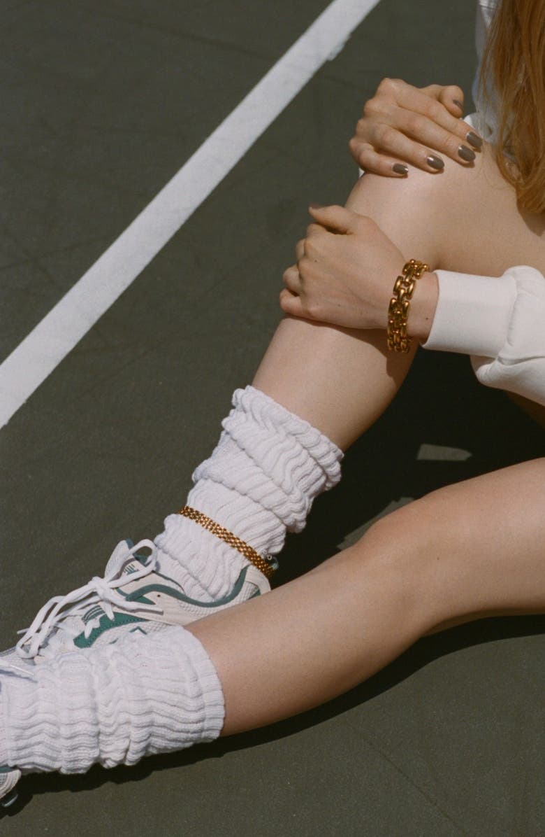 st. Moran Phoebe Grid Anklet, Alternate, color, Gold