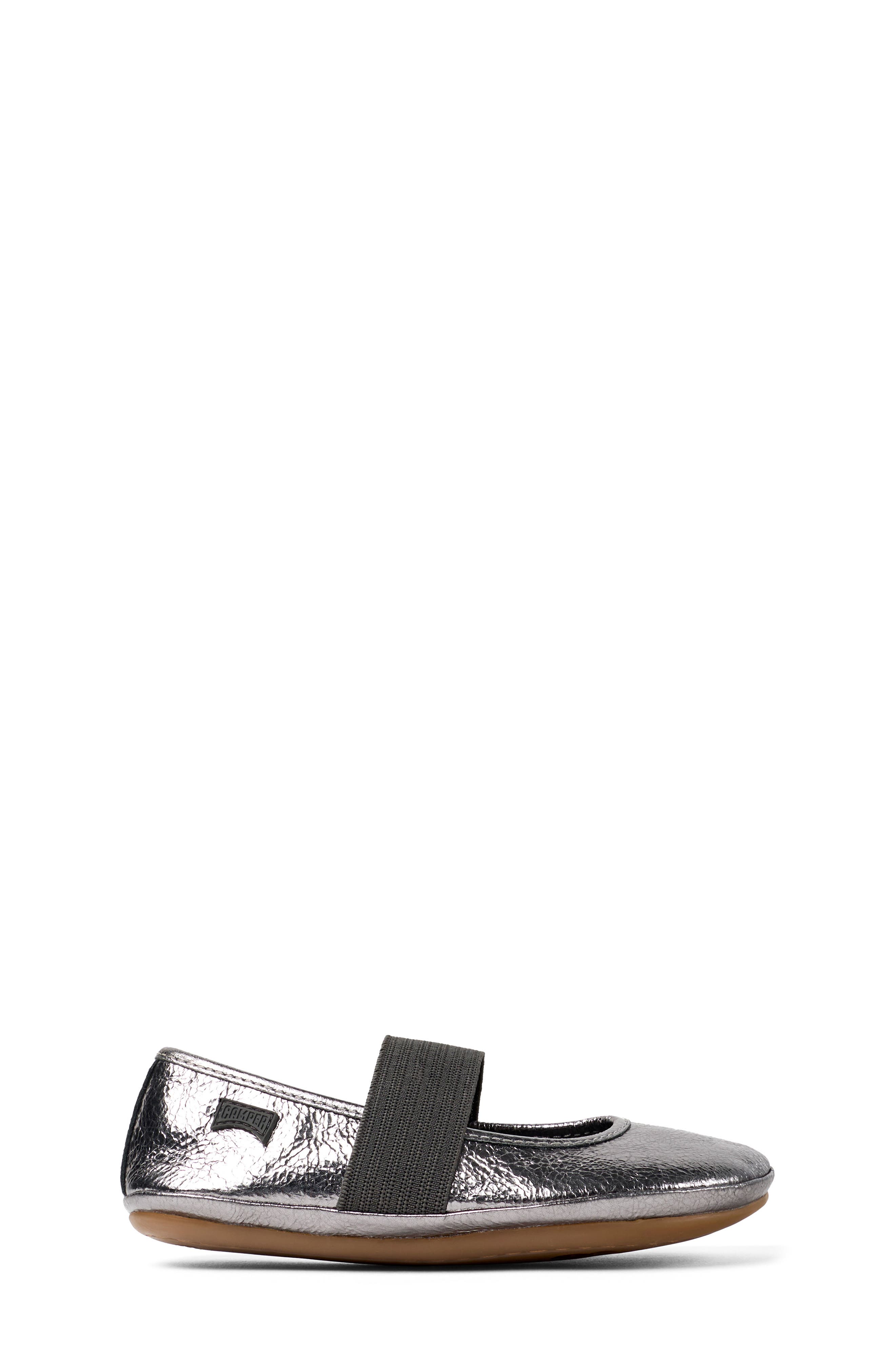 Camper Kids' Right Mary Jane Ballet Flat, Alternate, color, Dark Gray