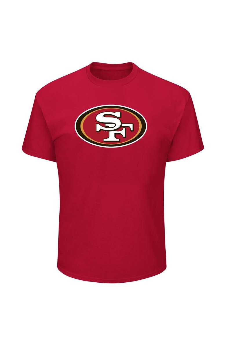 FANATICS Men's Fanatics Brock Purdy Scarlet San Francisco 49ers Big & Tall Player Name & Number T-Shirt, Alternate, color, Scarlet