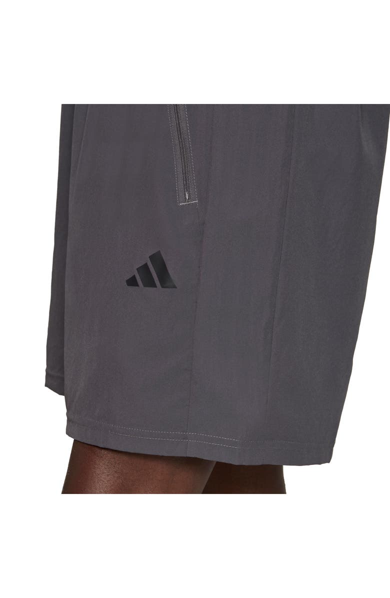 adidas AEROREADY Training Essentials 5-Inch Shorts, Alternate, color, Grey/ Black