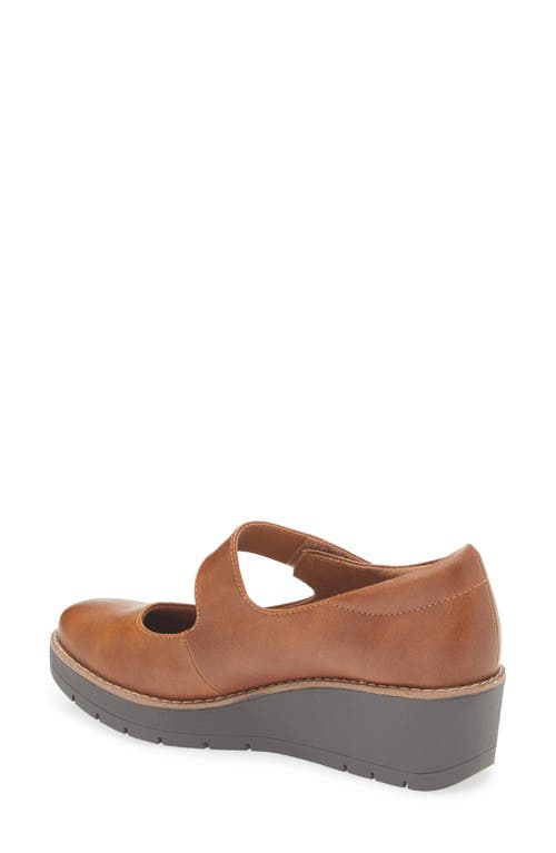 Eurosoft Franlee Mary Jane Flat In Brown