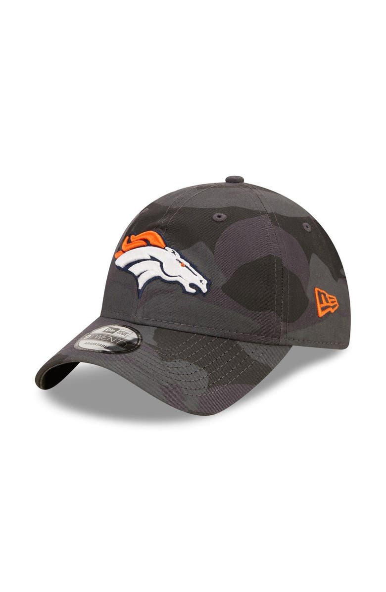New Era Men's New Era Camo Denver Broncos Core Classic 2.0 9TWENTY Adjustable Hat, Main, color,