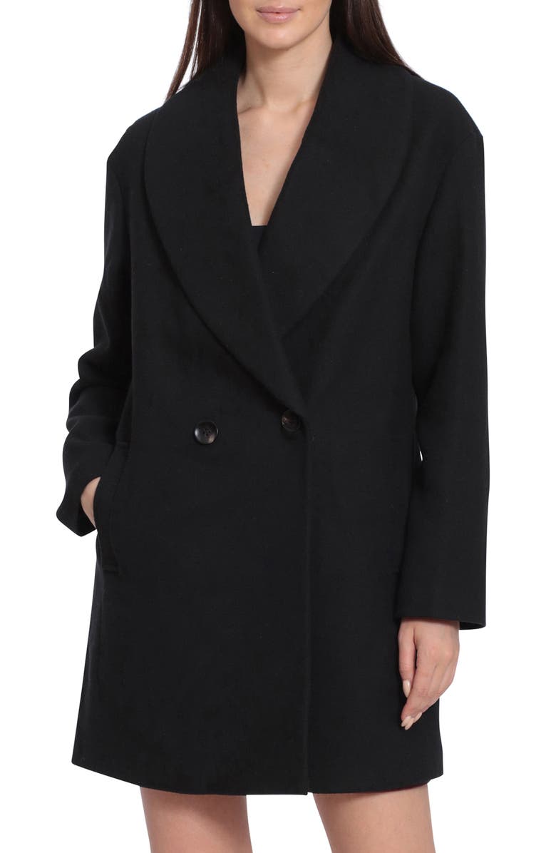 Avec Les Filles Shawl Collar Coat, Alternate, color, 