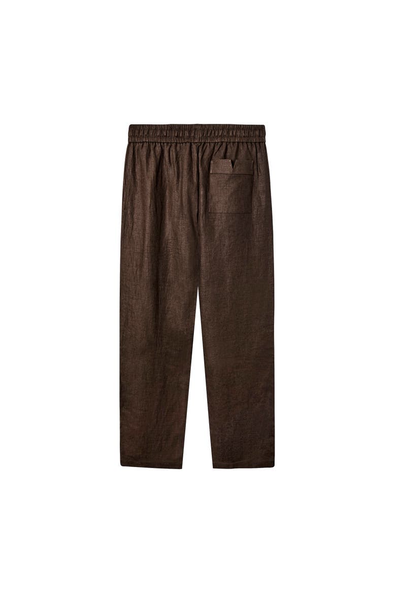 Easy-Going Pants, Alternate, color, Brown Linen