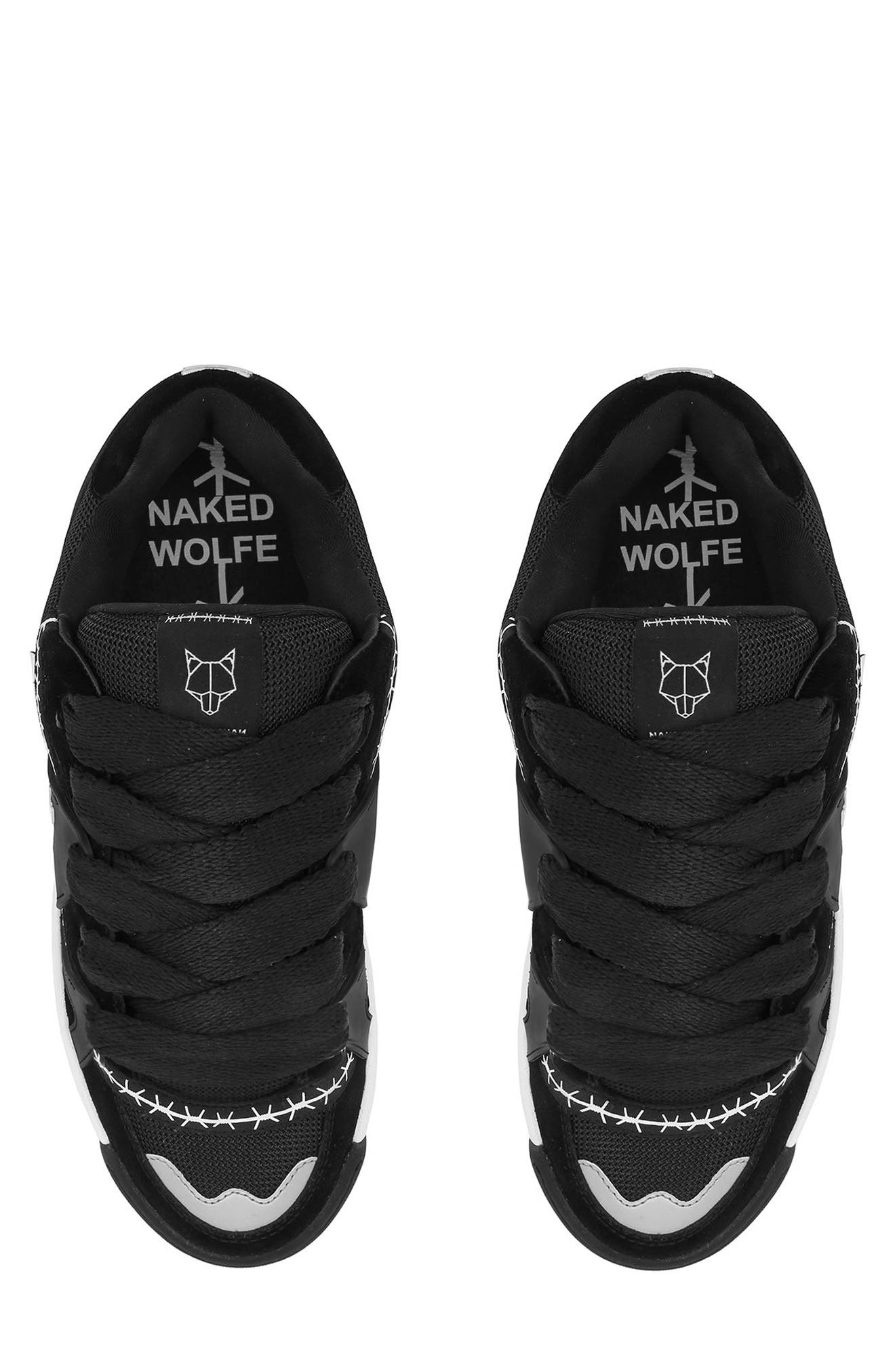 Naked Wolfe Slide Platform Sneaker, Alternate, color, 