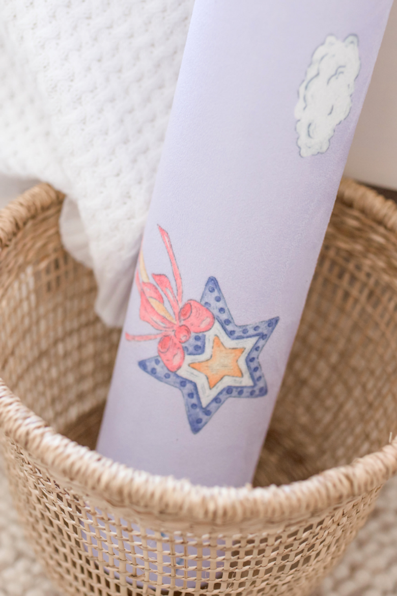 Kids Yoga Mat, Alternate, color, Enchanted Print