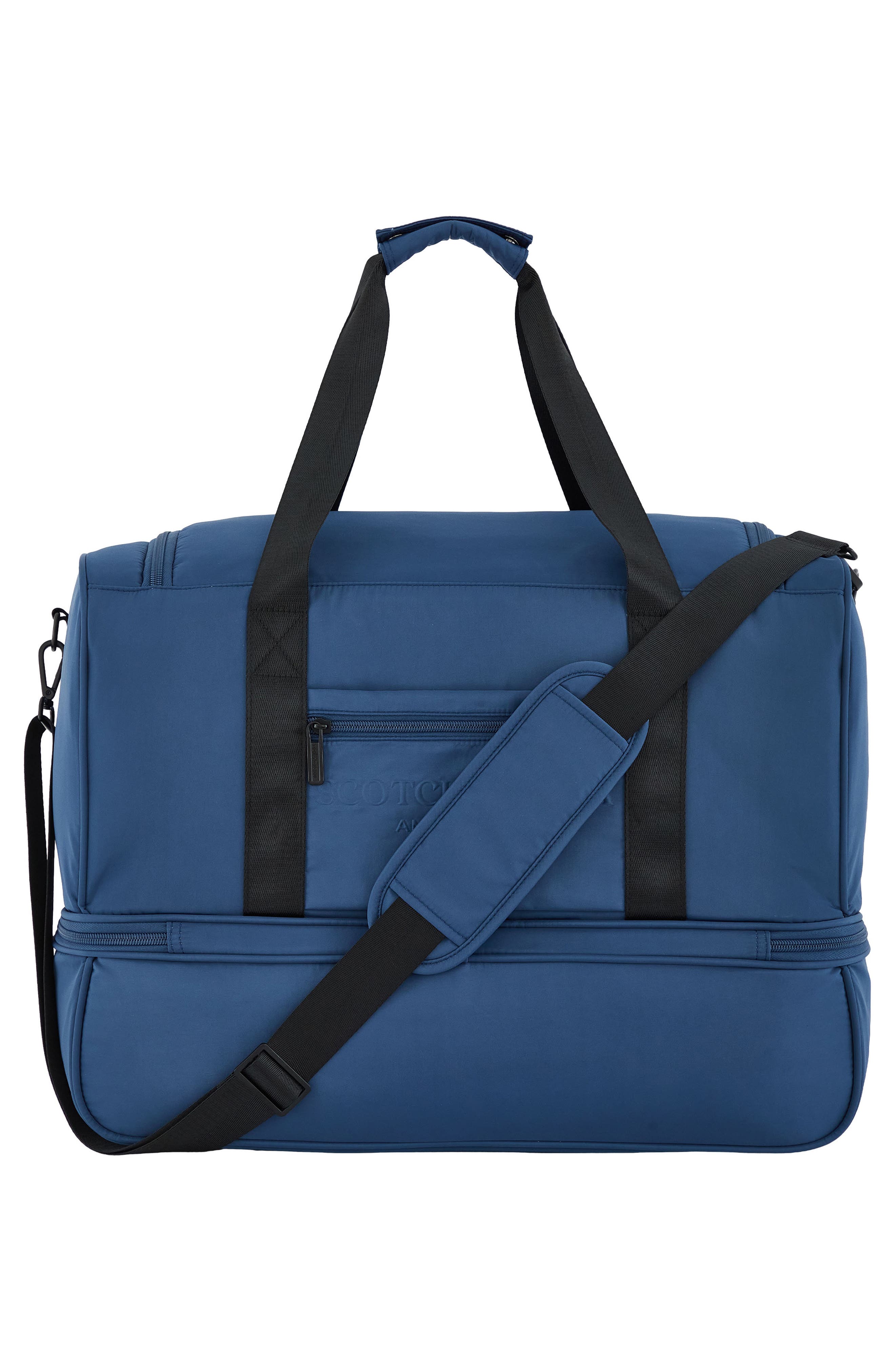 Scotch & Soda Eindhoven Two-Section Weekender Bag, Alternate, color, Ocean Blue