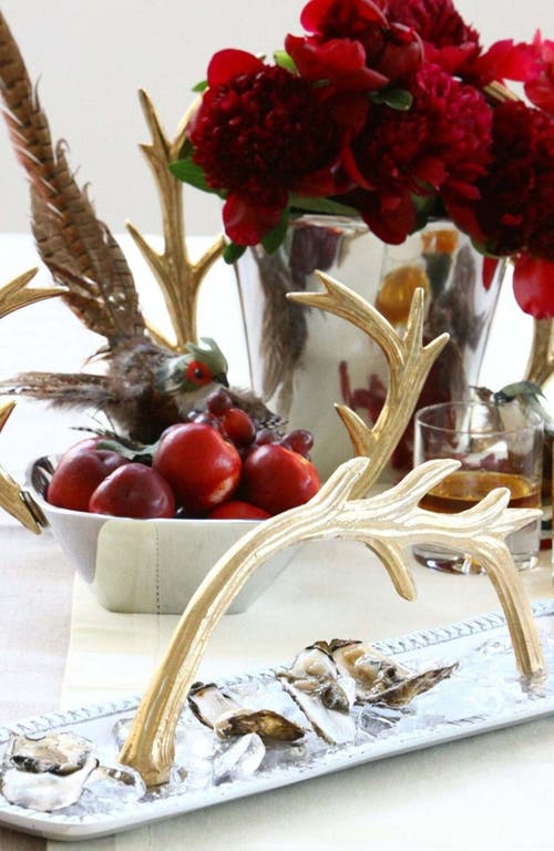 Lunares Staghorn Cakestand In Silver