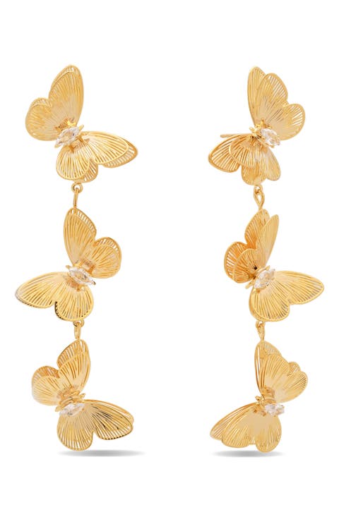 Sienna Flutter Statement Earrings