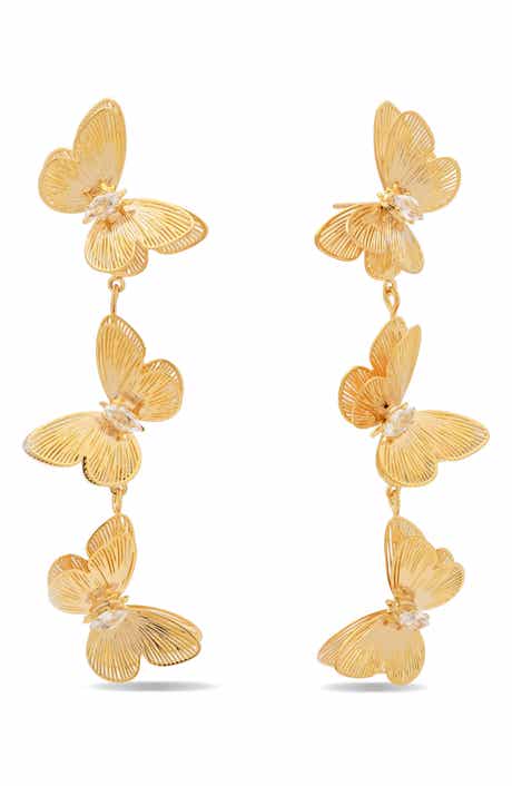 EYE CANDY LOS ANGELES Sienna Flutter Statement Earrings