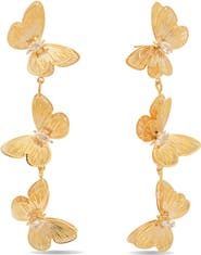 EYE CANDY LOS ANGELES Sienna Flutter Statement Earrings