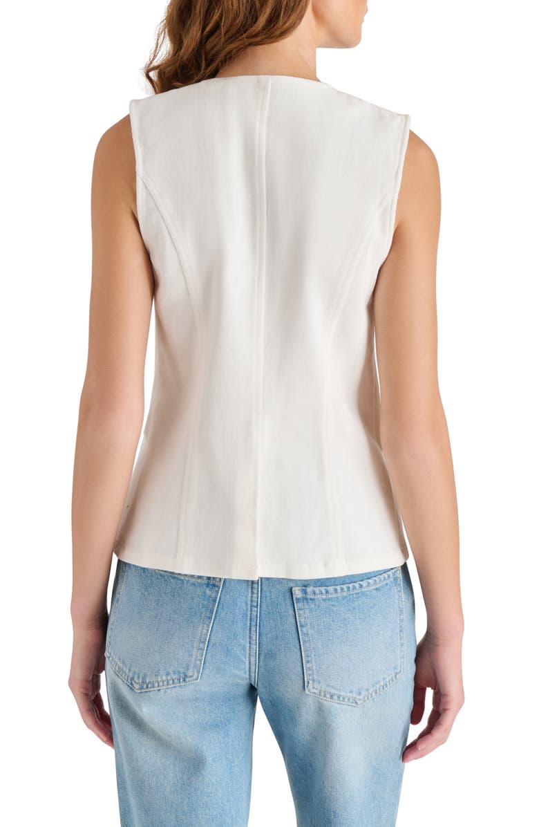 Steve Madden Wesley Button-Up Vest, Alternate, color,
