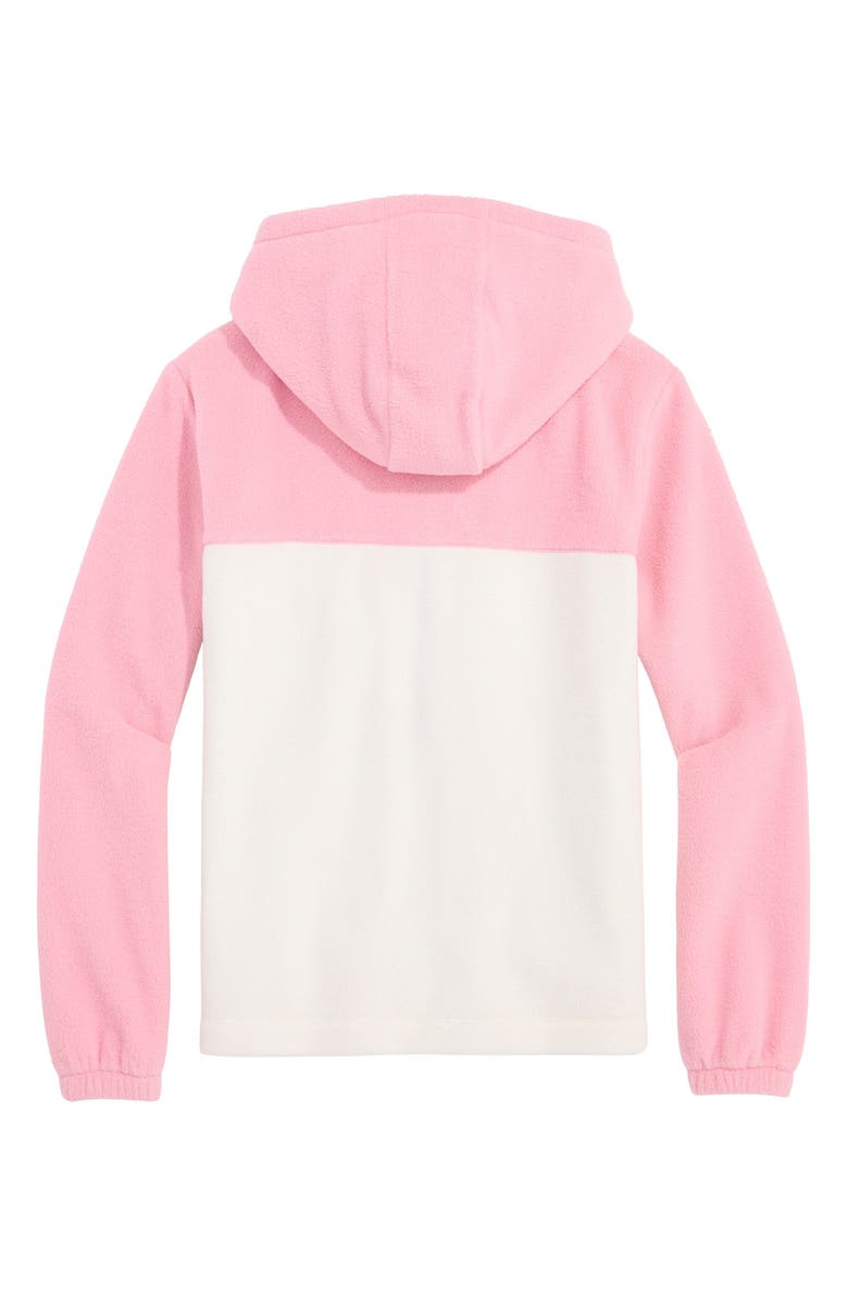 vineyard vines Kids' Harbor Fleece Zip-Up Hooded Jacket, Alternate, color, 