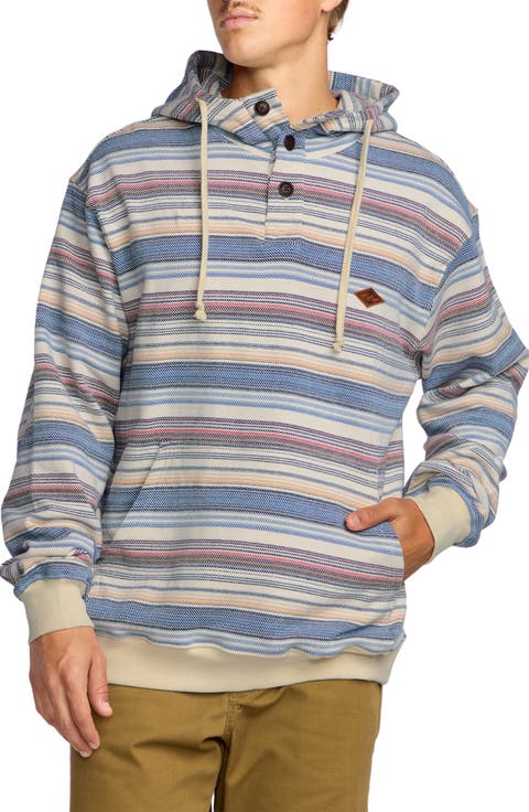Rancho Stripe Hooded Pullover