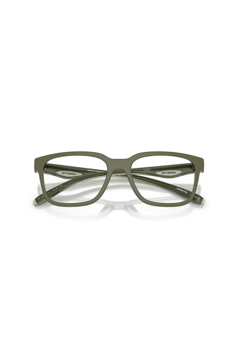 54mm Square optical glasses, Alternate, color, Green