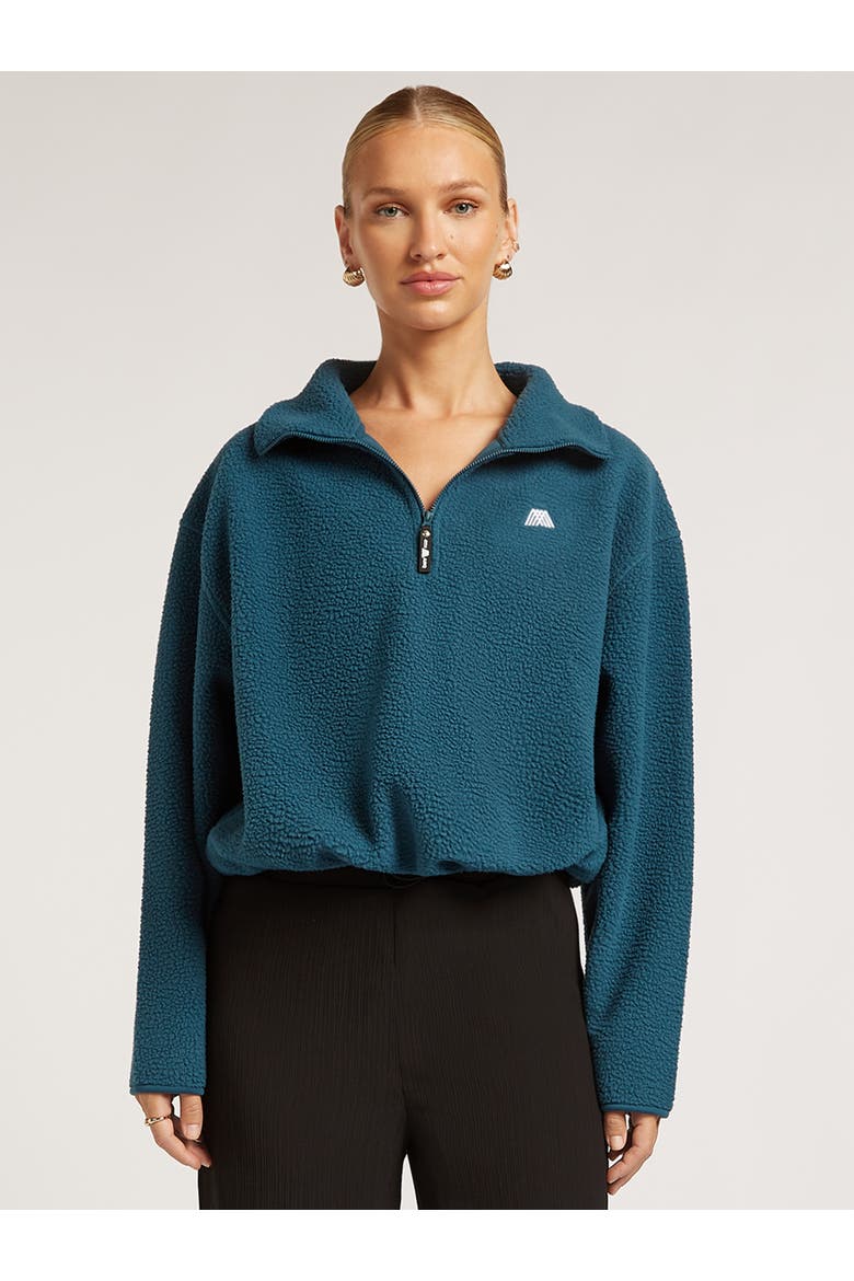 Phoenix Half-Zip Sweatshirt, Main, color, Midnight Teal