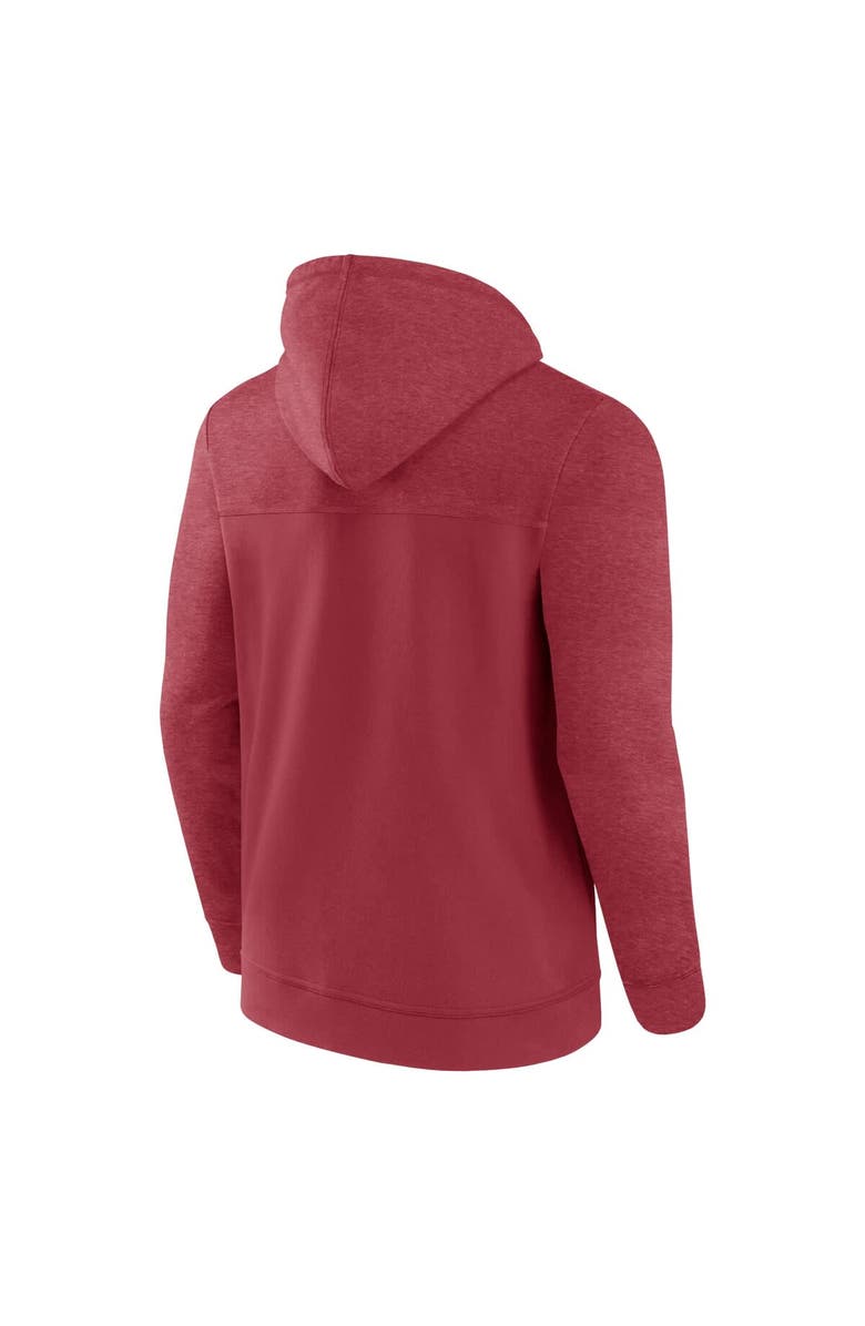 FANATICS Men's Fanatics Branded  Cardinal Arizona Cardinals Offensive Lineup Hoodie Full-Zip Hoodie, Alternate, color, Cardinal