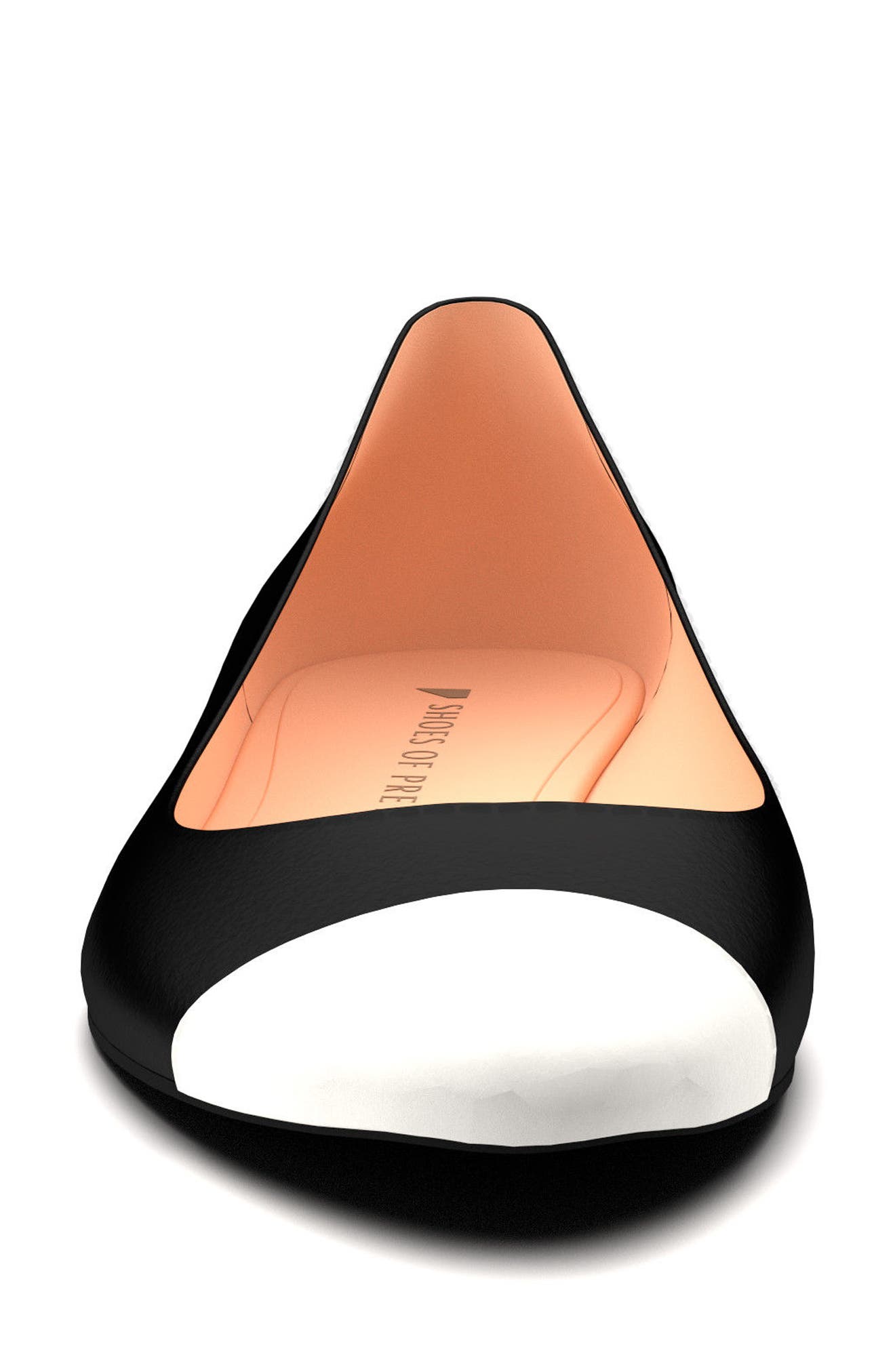 Shoes of Prey Cap Toe Ballet Flat, Alternate, color, 