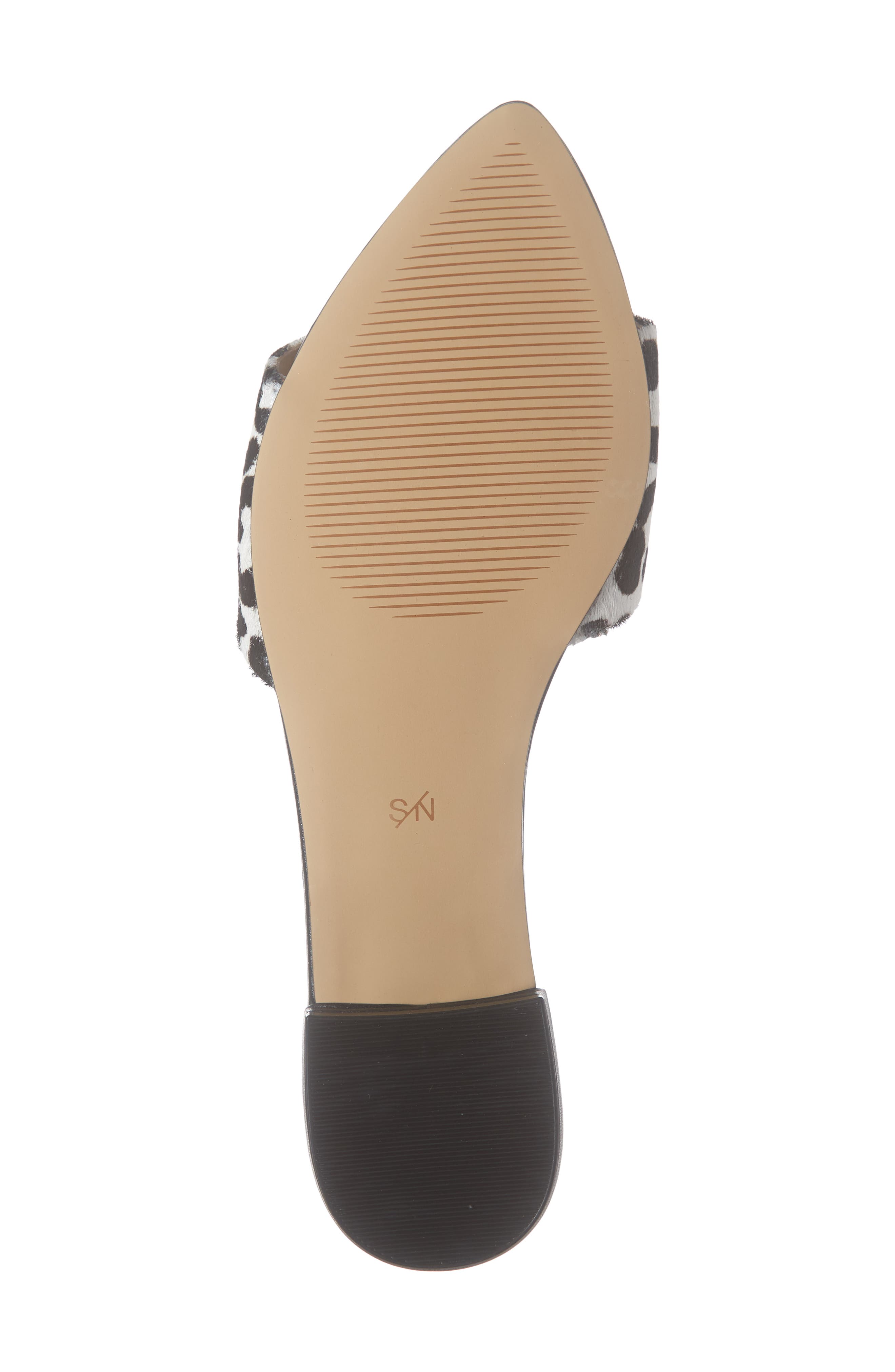 Something Navy Cassie Genuine Calf Hair Slide Sandal, Alternate, color, 