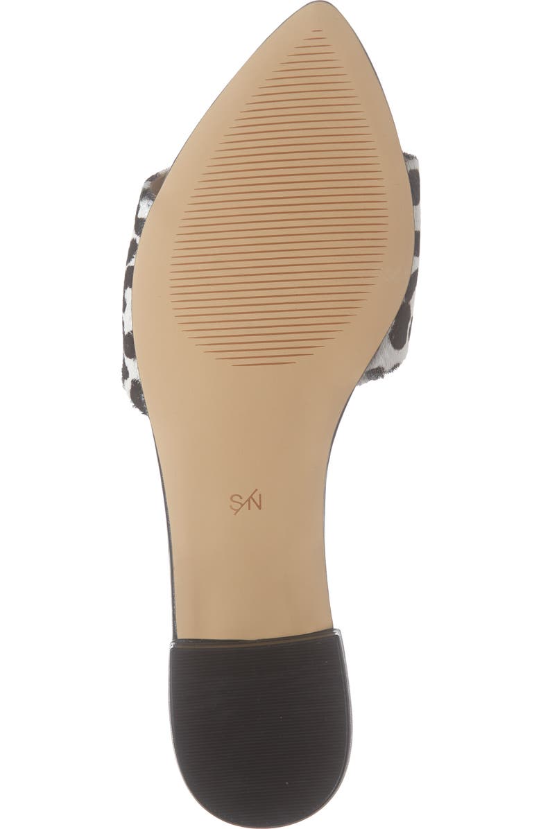 Something Navy Cassie Genuine Calf Hair Slide Sandal, Alternate, color,