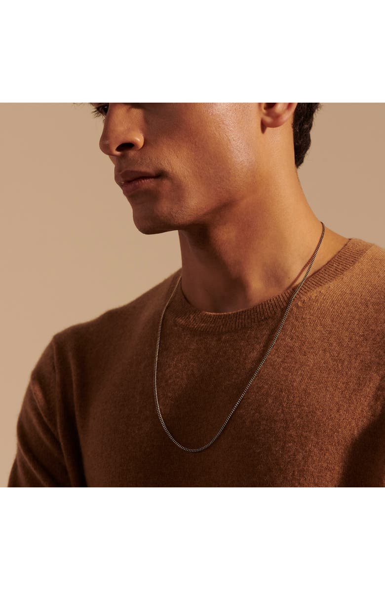 John Hardy Sterling Silver Curb Chain Necklace, Alternate, color, 