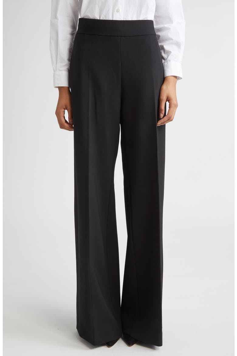 Diane High Waist Wide Leg Pants, Main, color, BLACK