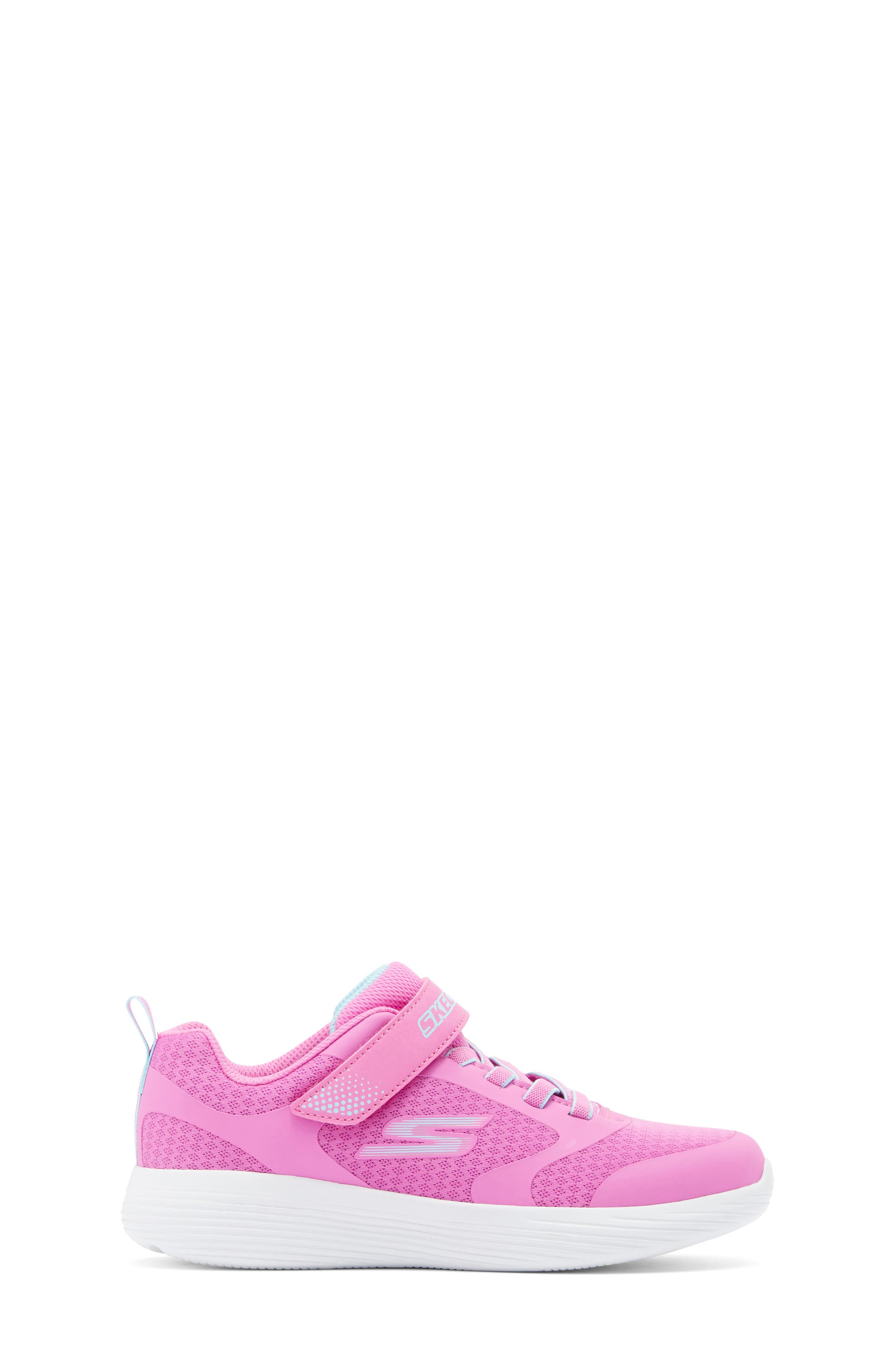 SKECHERS Kids' Go Run 400 V2 Sneaker, Alternate, color, Pink/ Aqua