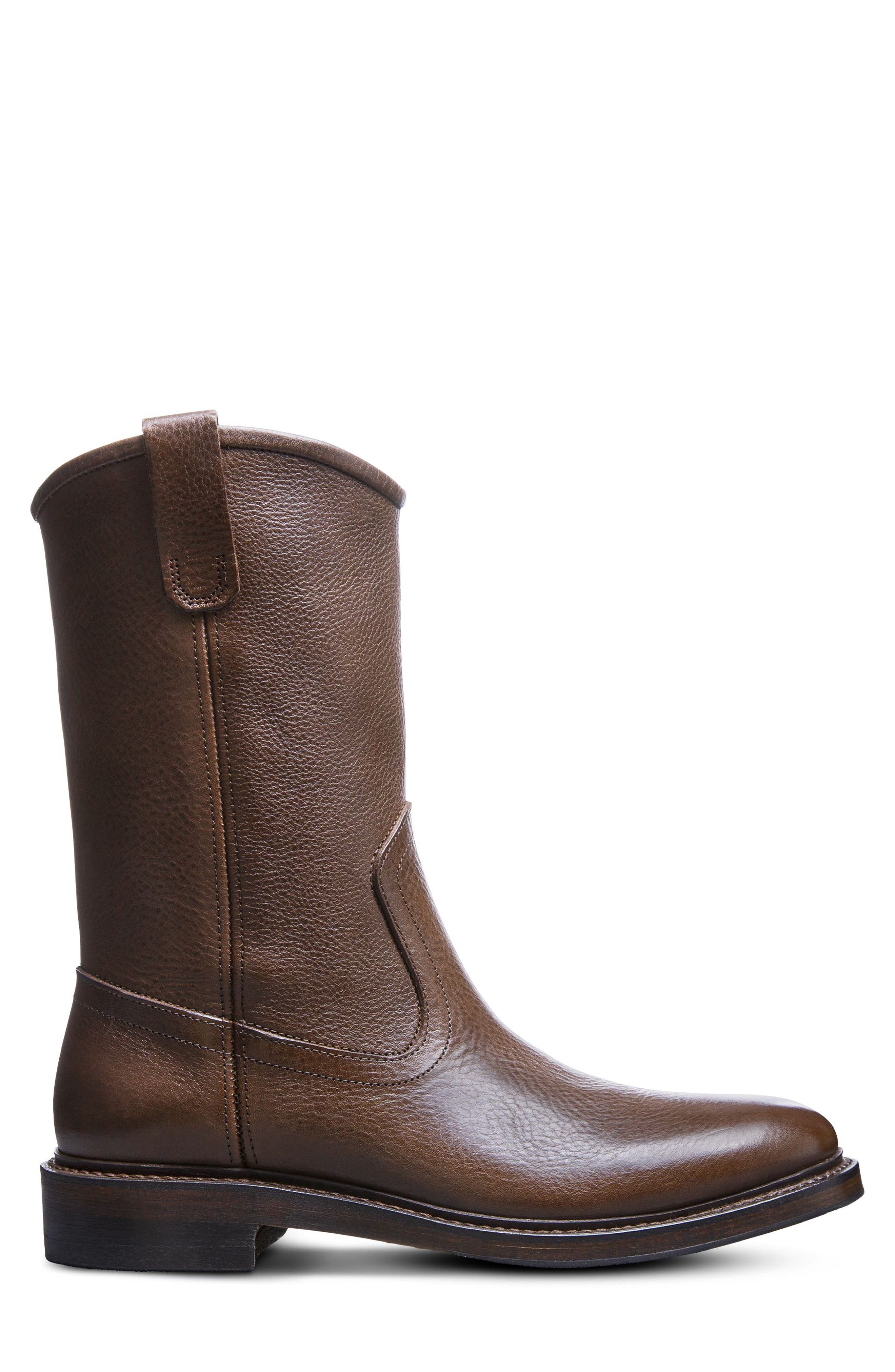 Allen Edmonds Dallas Western Boot, Alternate, color, Brown