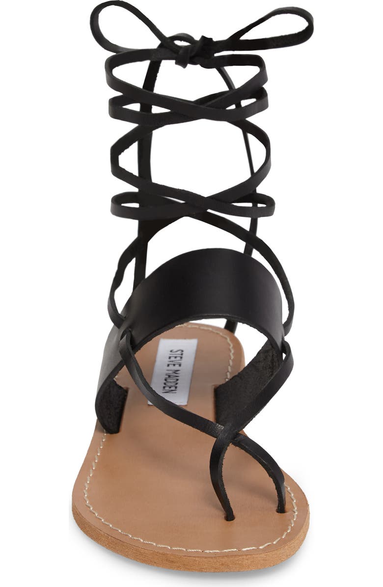 Steve Madden Bianca Lace-Up Sandal, Alternate, color,