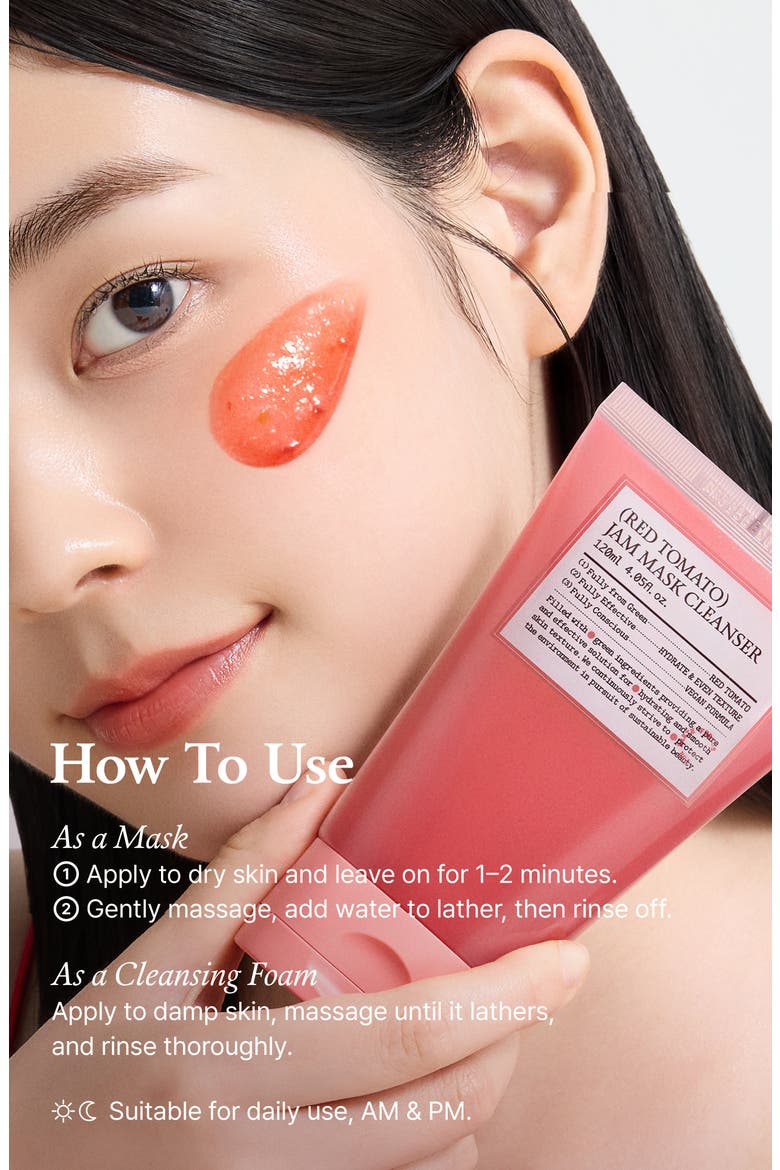 Red Tomato Jam Mask Cleanser, Alternate, color, NO COLOR