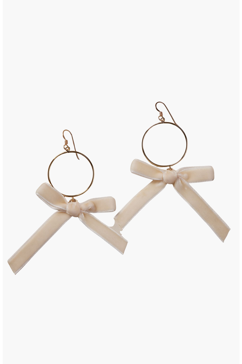 Claras Statement Earrings, Main, color, Cream