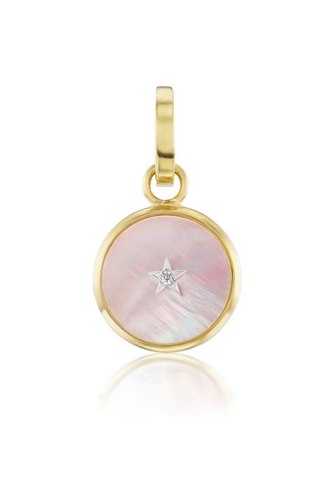 Ora Mini Pink Mother of Pearl Charm