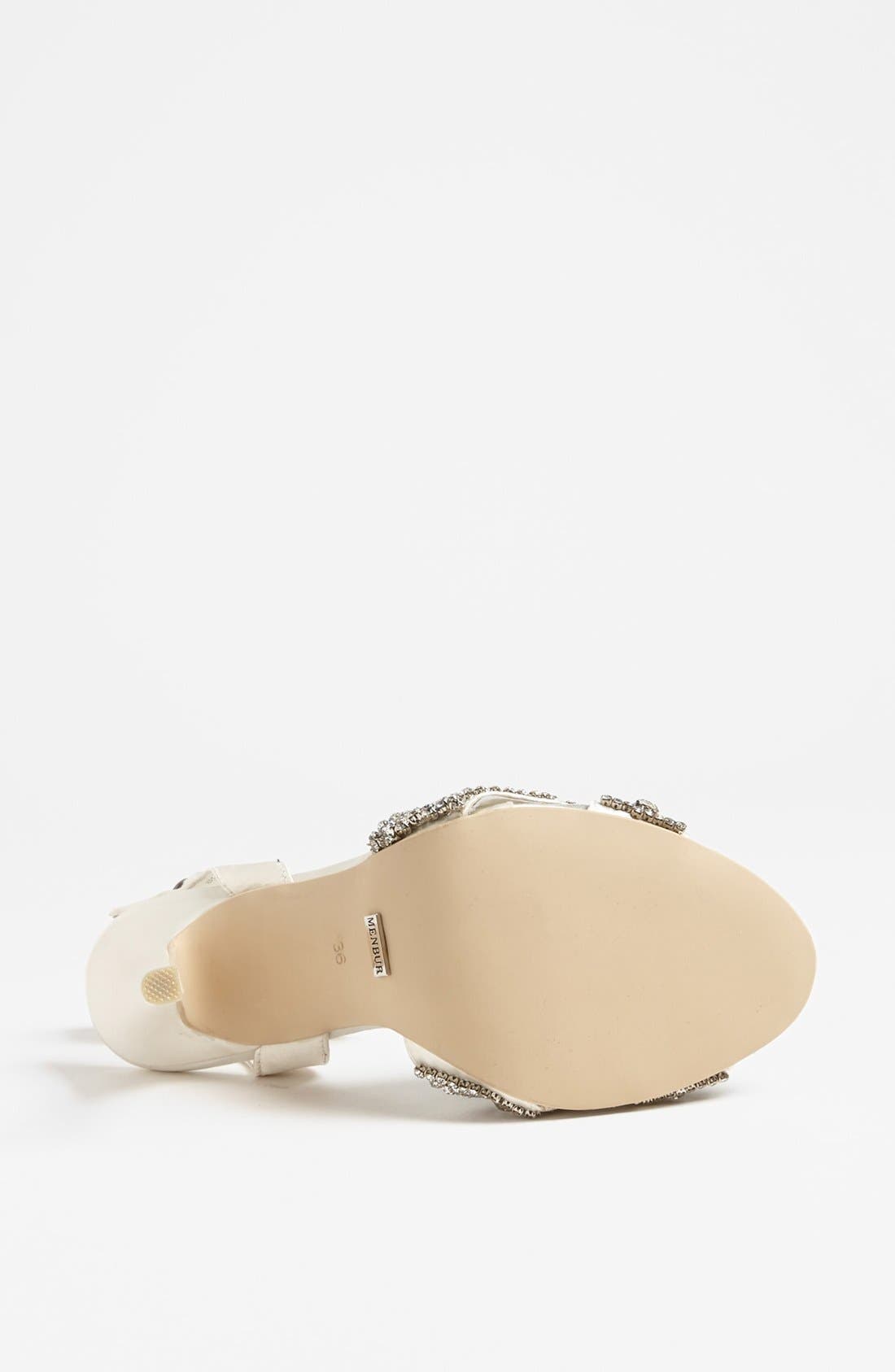 Rhinestone Sandal, Alternate, color, IVORY